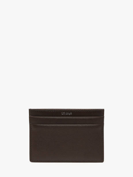 Leather Lucien Card Holder Le tanneur Brown lucien huile THHU3500 other view 2