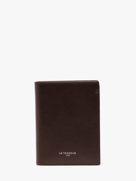 Leather Lucien Wallet Le tanneur Brown lucien huile THHU3301