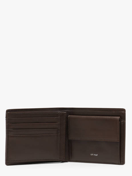 Leather Lucien Wallet Le tanneur Brown lucien huile THHU3350 other view 1