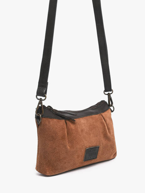 Shoulder Bag Vienne Leather Basilic pepper Brown vienne BVIE01 other view 1