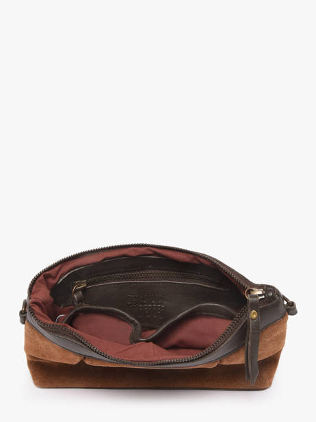 Shoulder Bag Vienne Leather Basilic pepper Brown vienne BVIE01 other view 3