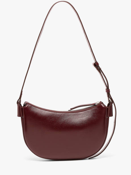 Shoulder Bag Vintage Leather Nat et nin Red vintage LUNE other view 5