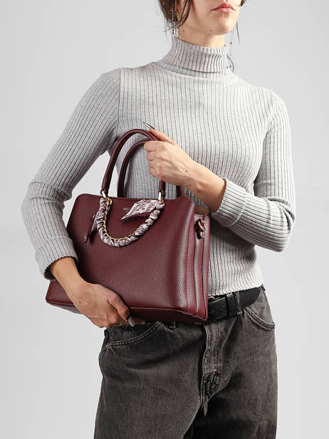 Sac Porté Main Grained Gallantry Violet grained 1 vue secondaire 1