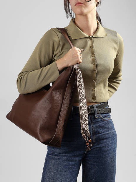 Shoulder Bag New Grained Gallantry Brown new grained R2053 other view 1
