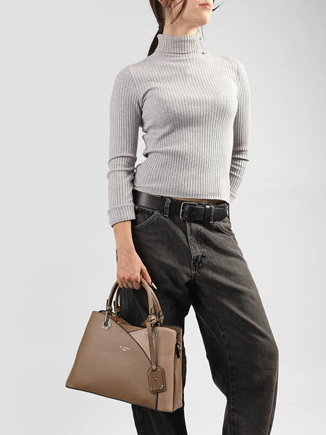 Satchel Saffiano Gallantry Beige saffiano M9431 other view 1