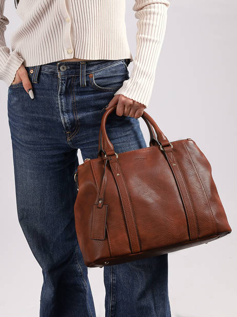 Satchel Toscane Hexagona Brown toscane 579738 other view 1