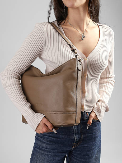 Hobo Bag Confort Leather Hexagona Brown confort 464994 other view 1