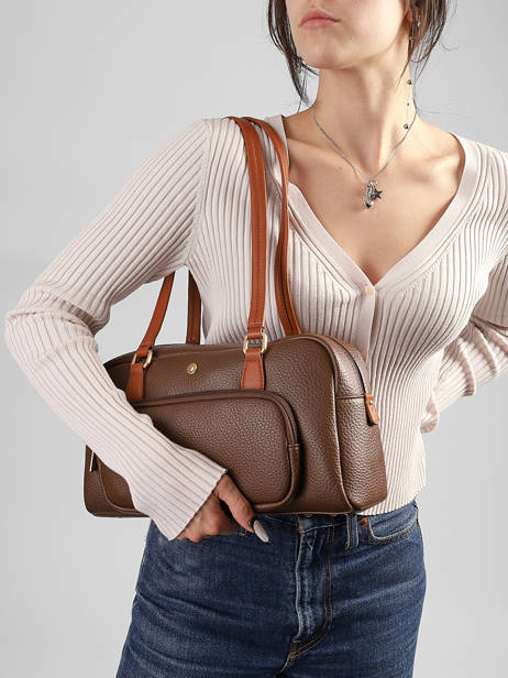 Shoulder Bag Ella Hexagona Brown ella 2420282 other view 1