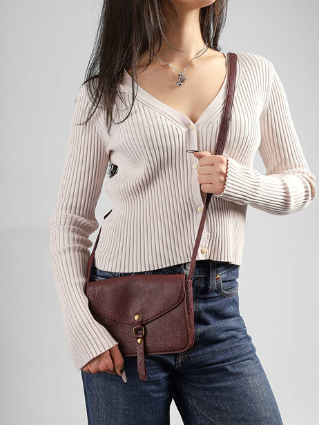 Sac Bandoulière Sangle Mandoline Marron sangle MD193 vue secondaire 1