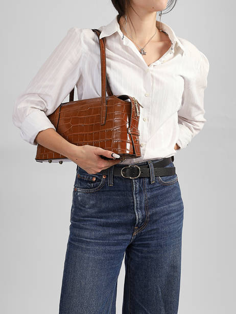 Baguette Bag Cocco Balo Leather Milano Brown cocco balo CB26062 other view 1