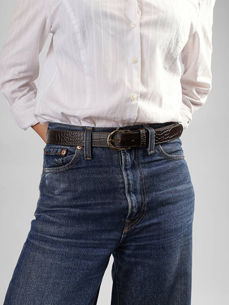 Belt Milano Brown cocco balo CB25067 other view 1