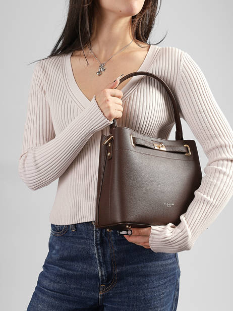 Shoulder Bag Saffiano David jones Brown saffiano 4 other view 1