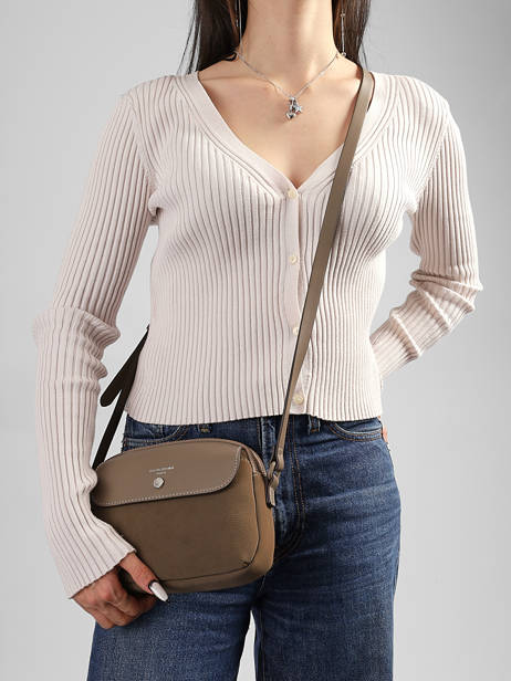 Crossbody Bag Essentiel David jones Brown essentiel CM8699 other view 1