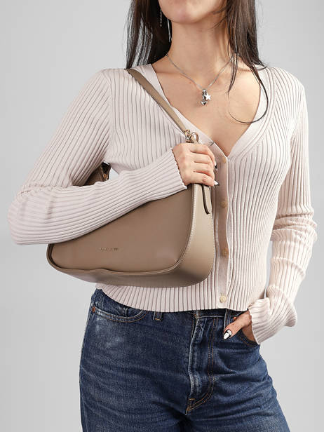 Shoulder Bag Saffiano David jones Beige saffiano 1 other view 1