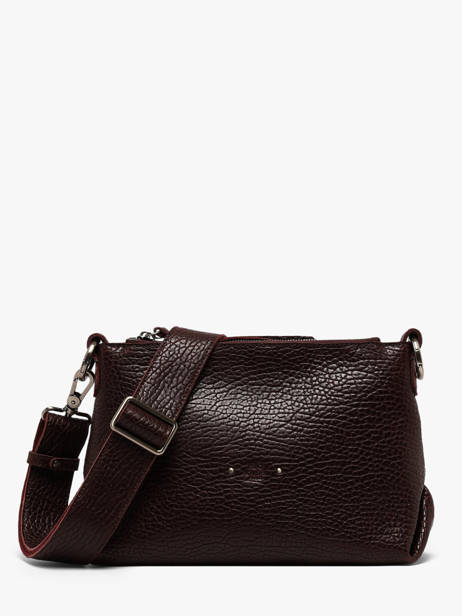 Shoulder Bag Vintage Leather Mila louise Red vintage 3864E1