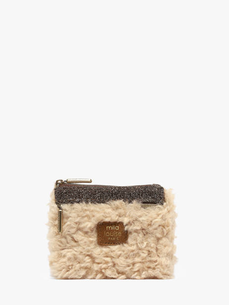 Coin Purse Mila louise Brown fr 16085FR