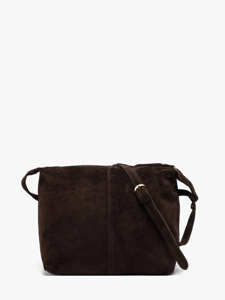 Shoulder Bag Vintage Leather Mila louise Brown vintage 23067V other view 3