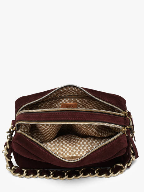 Shoulder Bag Vintage Leather Mila louise Red vintage 23673V other view 2
