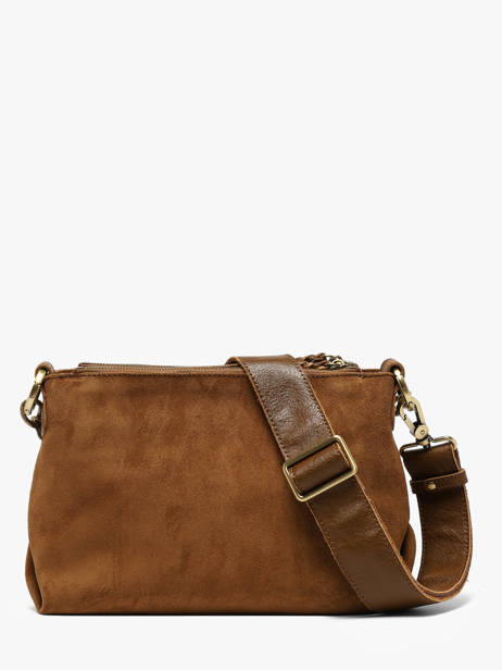Shoulder Bag Vintage Leather Mila louise Brown vintage 3864VC1 other view 3