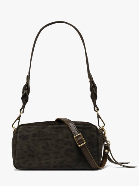 Crossbody Bag Vintage Leather Mila louise Black vintage 3916PA1 other view 3