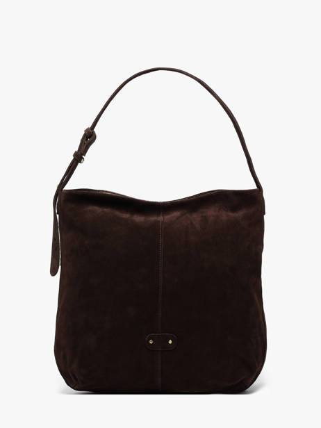Shoulder Bag Vintage Leather Mila louise Brown vintage 23047V