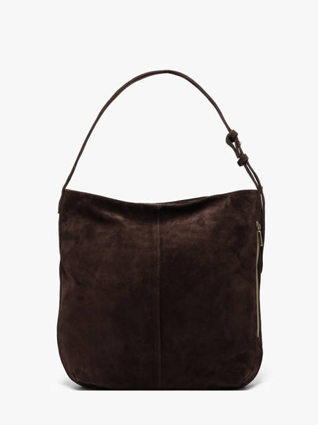 Shoulder Bag Vintage Leather Mila louise Brown vintage 23047V other view 3