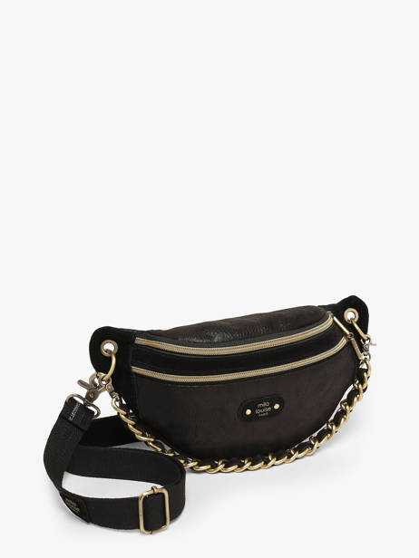 Sac Banane Mila louise Noir gr 23689GR vue secondaire 2