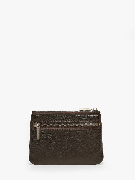 Coin Purse Leather Mila louise Brown vintage 3853DCC other view 3