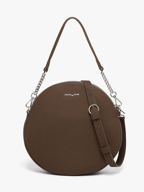 Sac Porté épaule Anna Cuir Nathan baume Marron nathan 9 vue secondaire 5