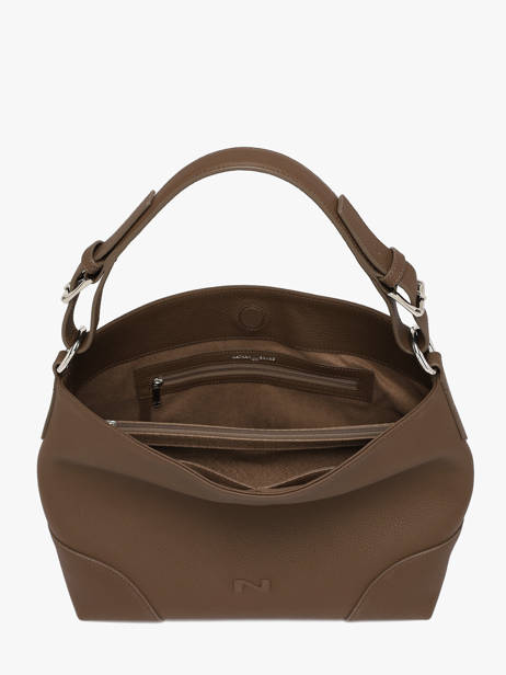 Sac Porté épaule Tango Bis Cuir Nathan baume Marron nathan 52 vue secondaire 4