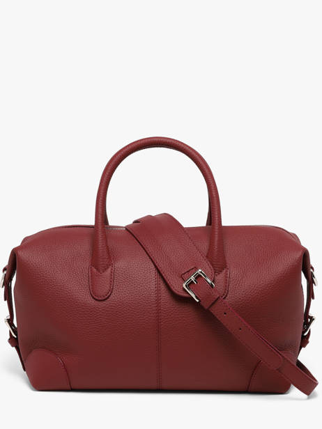 Sac Porté Main Senna Cuir Nathan baume Rouge drive 2 vue secondaire 4