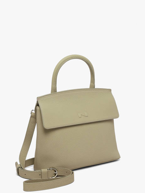 Sac Bandoulière Clarita Cuir Nathan baume Vert nathan 18 vue secondaire 2
