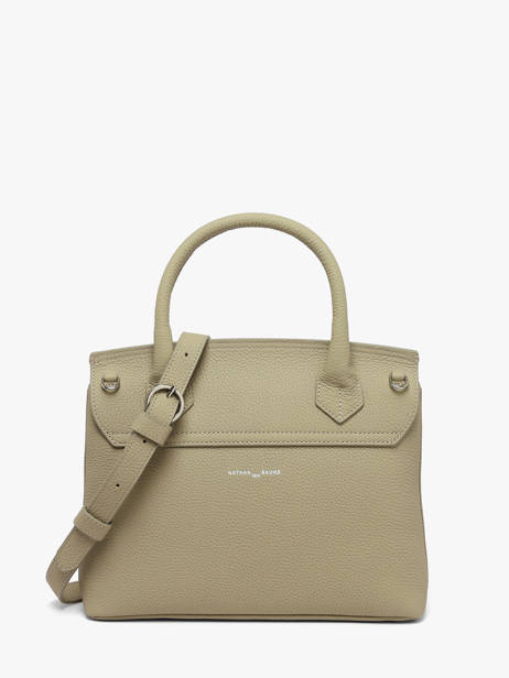Sac Bandoulière Clarita Cuir Nathan baume Vert nathan 18 vue secondaire 5