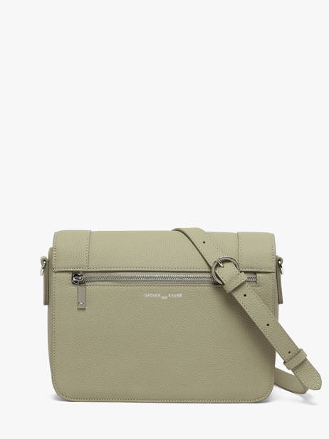 Sac Bandoulière Rotterdam Cuir Nathan baume Vert mondrian 3 vue secondaire 5