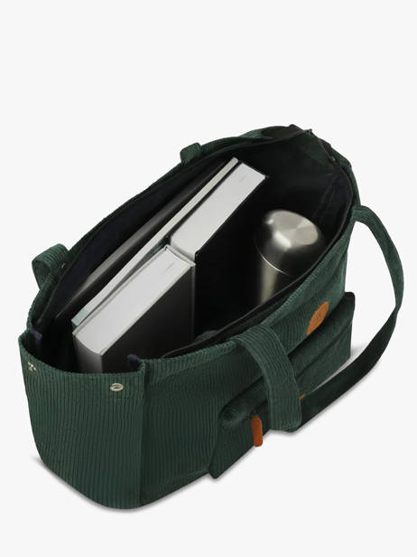 Sac Porté épaule A4 Adventurer Polyester Recyclé Cabaia Vert adventurer TOTEBAGL vue secondaire 2