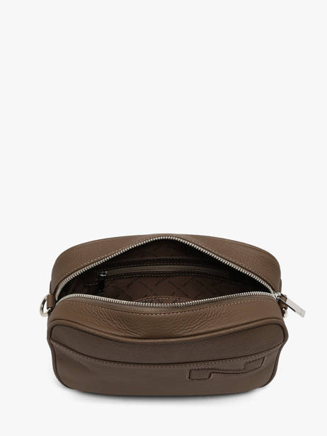 Sac Bandoulière N City Louvain Cuir Nathan baume Marron n city 7 vue secondaire 3