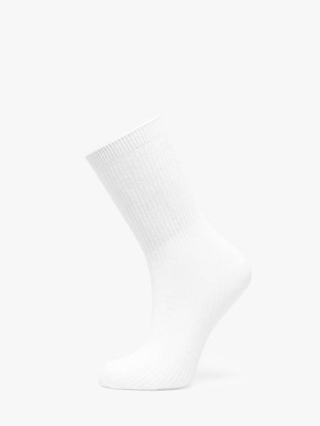 Chaussettes Marta Pieces Blanc socks women 17153801