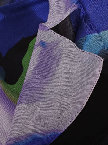 Foulard Rectangulaire 80x185 Viscose Desigual Multicolore degrade 26WAWA36 vue secondaire 1