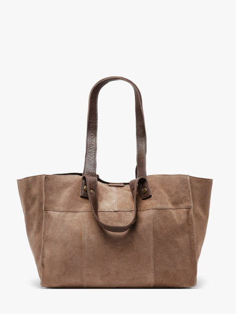 Sac Porté épaule Ava Cuir Pieces Beige ava 17166656 vue secondaire 3