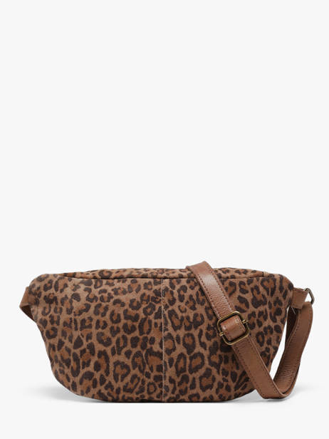 Sac Banane Cuir Pieces Marron berta 17163618 vue secondaire 3