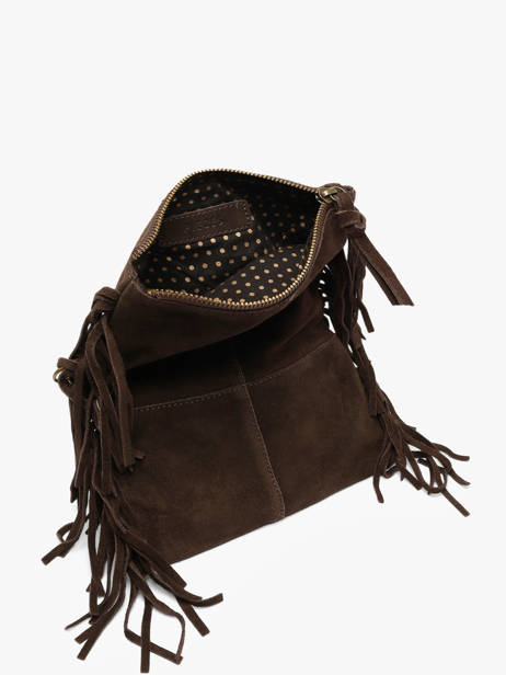 Sac Bandoulière Aurora Cuir Pieces Marron aurora 17166670 vue secondaire 2