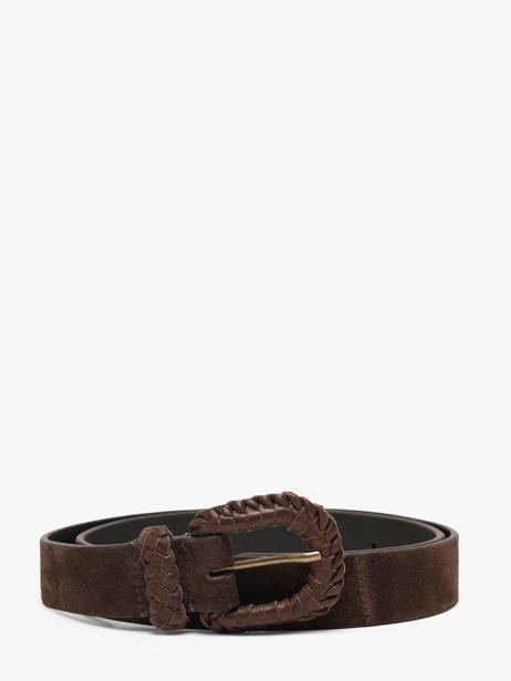Ceinture Anema Daim Pieces Marron anema 17166649