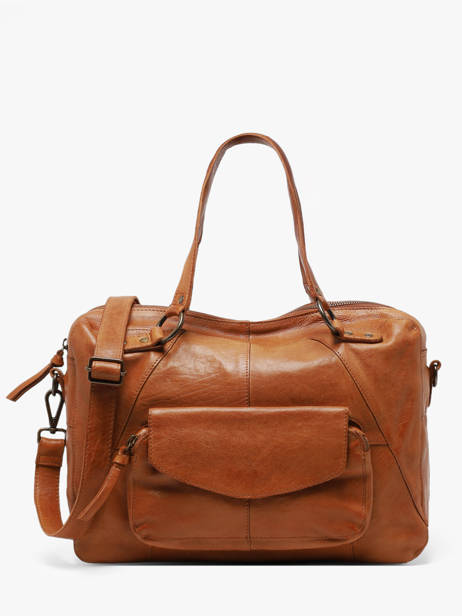 Sac Shopping Fatima Cuir Pieces Marron fatima 17090746