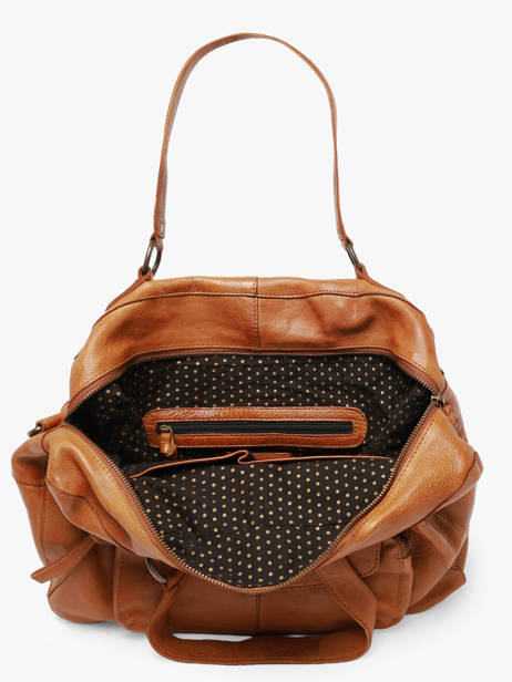 Sac Shopping Fatima Cuir Pieces Marron fatima 17090746 vue secondaire 2