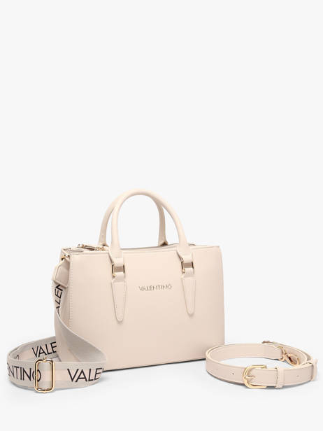 Sac Porté Main Zero Re Polyester Recyclé Valentino Beige zero re VBS7B302 vue secondaire 1