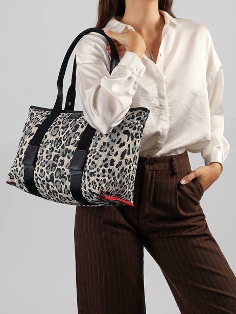 Cabas Mistral Lancel Noir mistral A14236 vue secondaire 1
