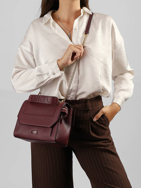Sac à Main M Ninon Cuir Lancel Violet ninon A09222 vue secondaire 1