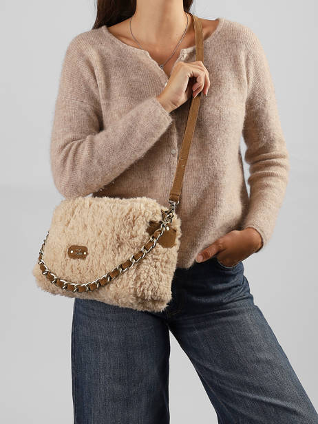 Sac Bandoulière Mama L Mila louise Beige fr 23673LFR vue secondaire 1