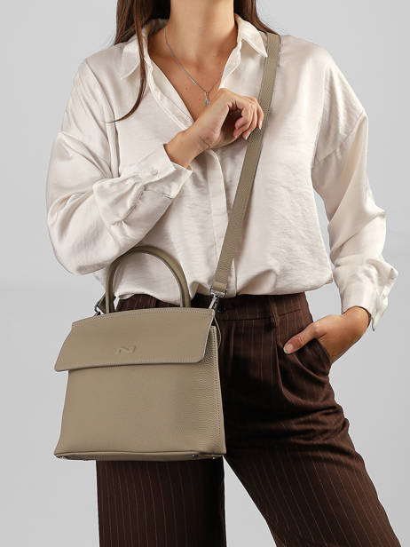 Sac Bandoulière Clarita Cuir Nathan baume Vert nathan 18 vue secondaire 1