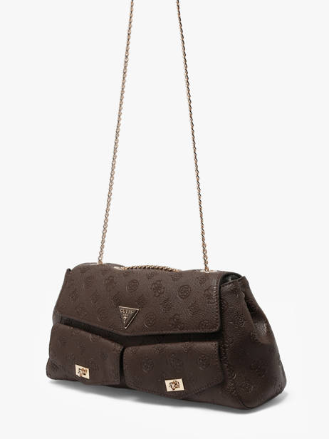 Sac Bandoulière Blake Guess Marron blake PD222221 vue secondaire 1